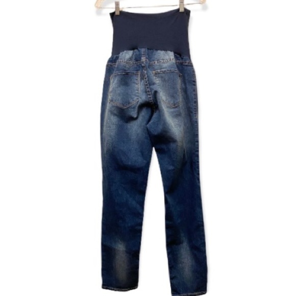 S.O.N.G NWOT Maternity XL Skinny Mama Super Stretch Ankle Jeans, Support Band, - Picture 2 of 6